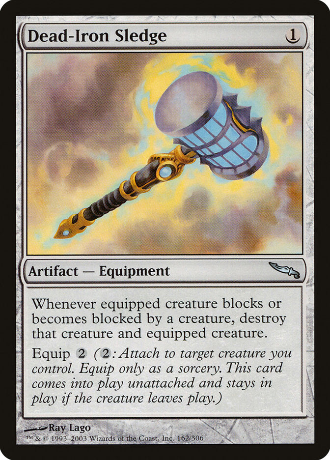 Dead-Iron Sledge 162 (Mirrodin)  | Good Games Adelaide SA