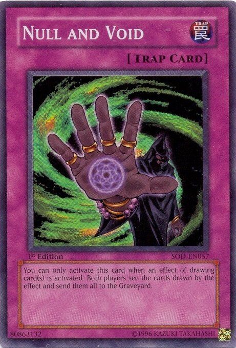 Null and Void [SOD-EN057] Super Rare | Good Games Adelaide SA