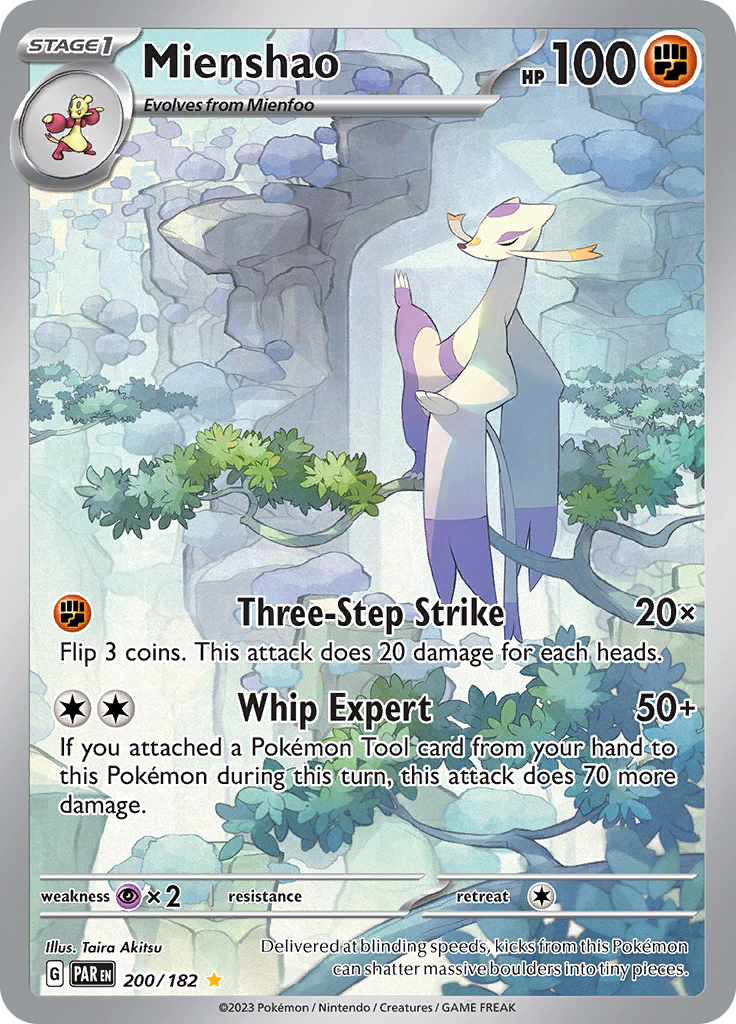 Mienshao (200/182) [Scarlet & Violet: Paradox Rift] | Good Games Adelaide SA