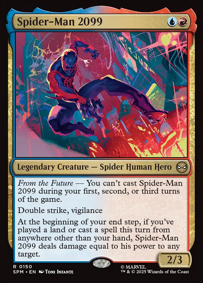 Spider-Man 2099 150 (Marvel's Spider-Man)  - Foil | Good Games Adelaide SA