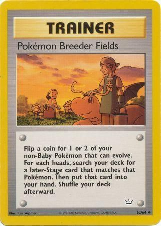 Pokemon Breeder Fields (62/64) [Neo Revelation Unlimited] | Good Games Adelaide SA