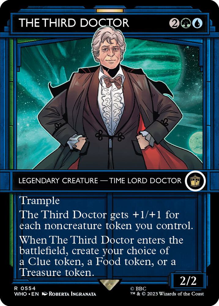 The Third Doctor 554 (Universes Beyond: Doctor Who)  | Good Games Adelaide SA