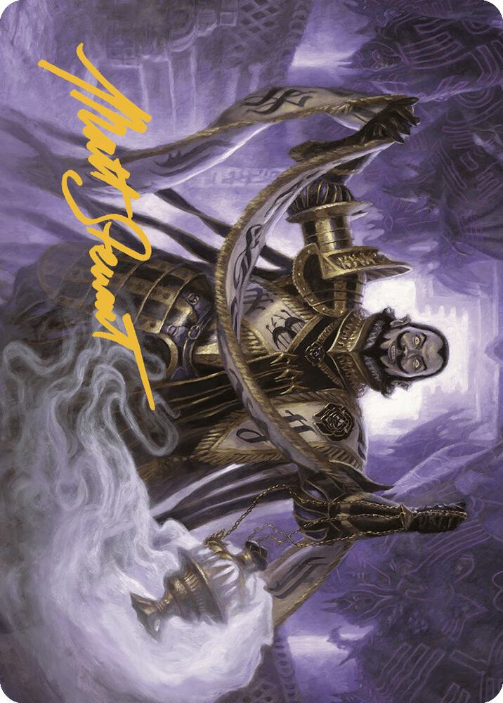 Clavileno First of the Blessed Art Card 70 81 Gold Stamped Signature 70 (Art Series: The Lost Caverns of Ixalan)  | Good Games Adelaide SA