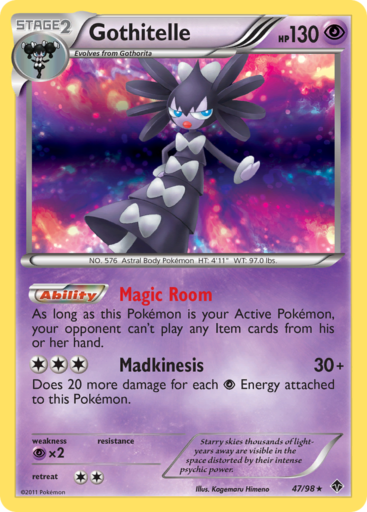 Gothitelle (47/98) [Black & White: Emerging Powers] | Good Games Adelaide SA