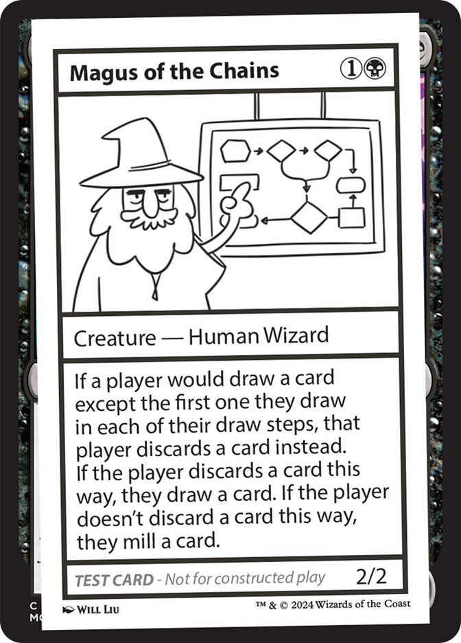 Magus of the Chains  (Mystery Booster 2 Playtest Cards)  | Good Games Adelaide SA