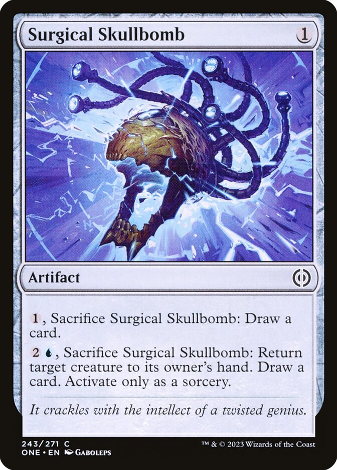 Surgical Skullbomb 243 (Phyrexia: All Will Be One)  - Foil | Good Games Adelaide SA