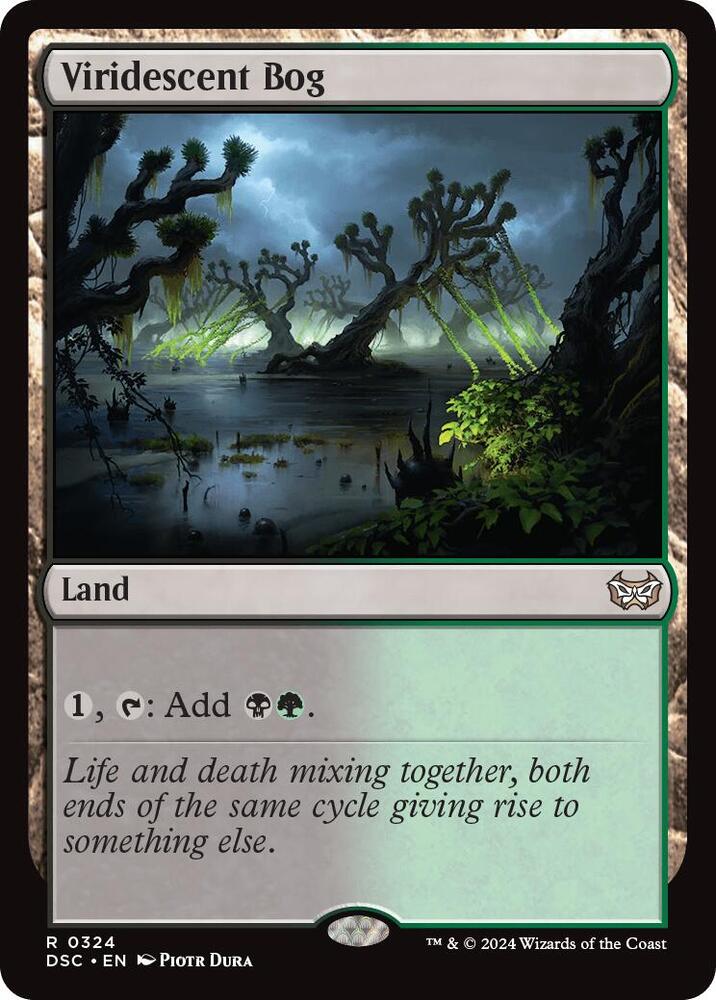 Viridescent Bog 324 (Commander: Duskmourn: House of Horror)  | Good Games Adelaide SA