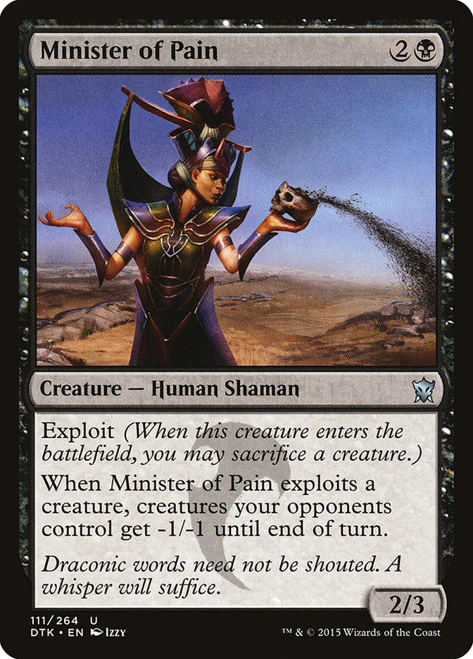 Minister of Pain 111 (Dragons of Tarkir)  | Good Games Adelaide SA