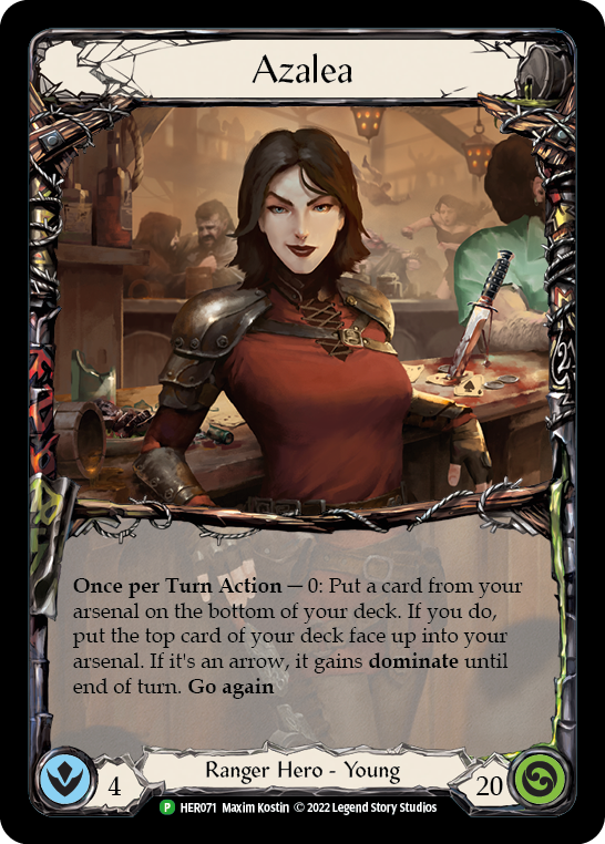 Azalea [HER071] (Promo)  Cold Foil | Good Games Adelaide SA