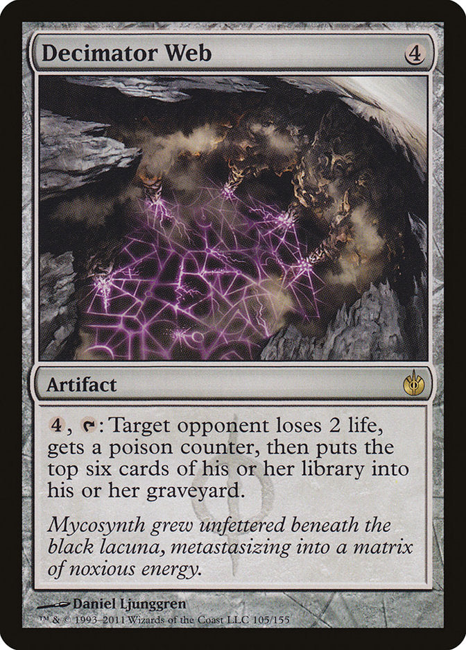 Decimator Web 105 (Mirrodin Besieged)  | Good Games Adelaide SA