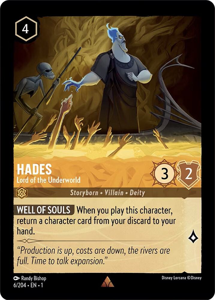 Hades Lord of the Underworld 6/204 (The First Chapter)  | Good Games Adelaide SA