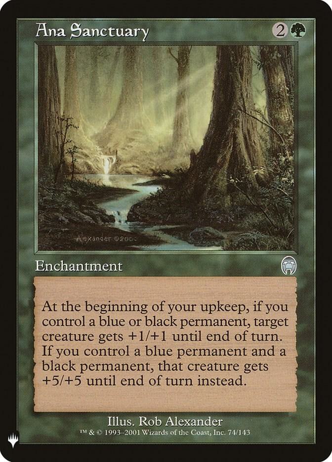 Ana Sanctuary 74 (The List Reprints)  | Good Games Adelaide SA