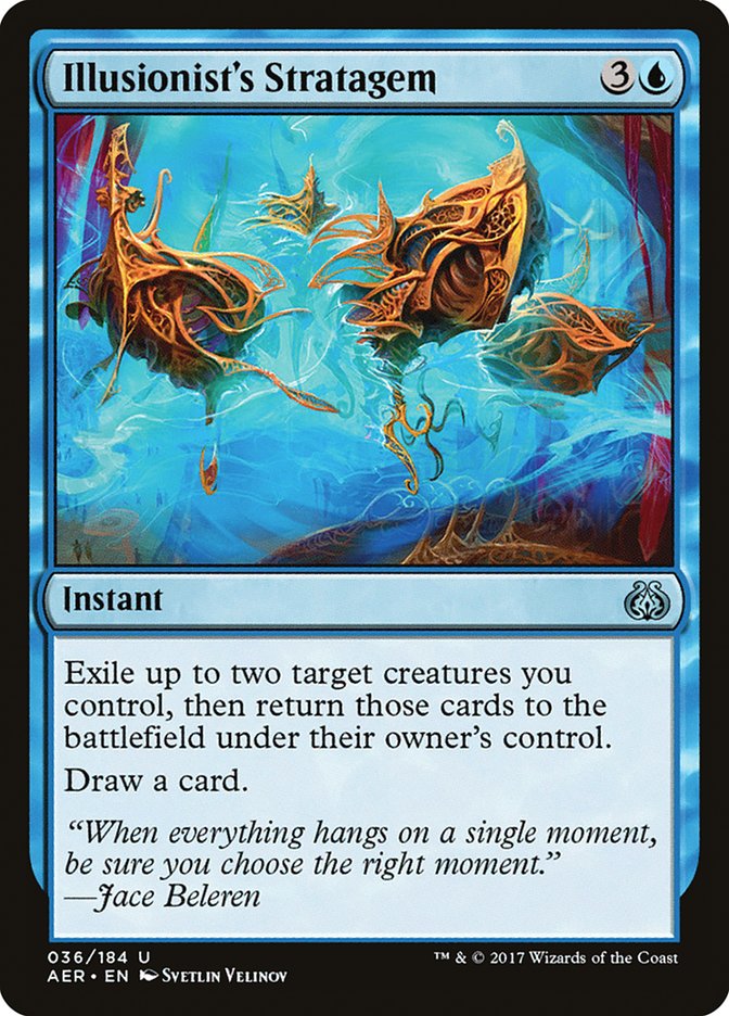 Illusionist's Stratagem 36 (Aether Revolt)  - Foil | Good Games Adelaide SA