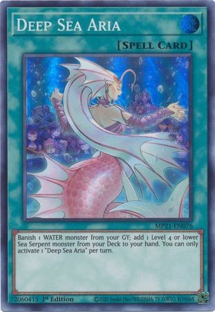 Deep Sea Aria [MP21-EN076] Super Rare | Good Games Adelaide SA
