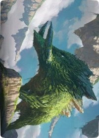 Yasharn, Implacable Earth Art Card [Zendikar Rising Art Series] | Good Games Adelaide SA