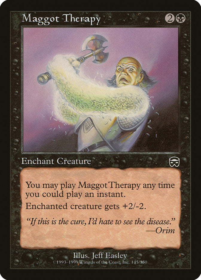Maggot Therapy 145 (Mercadian Masques)  - Foil | Good Games Adelaide SA