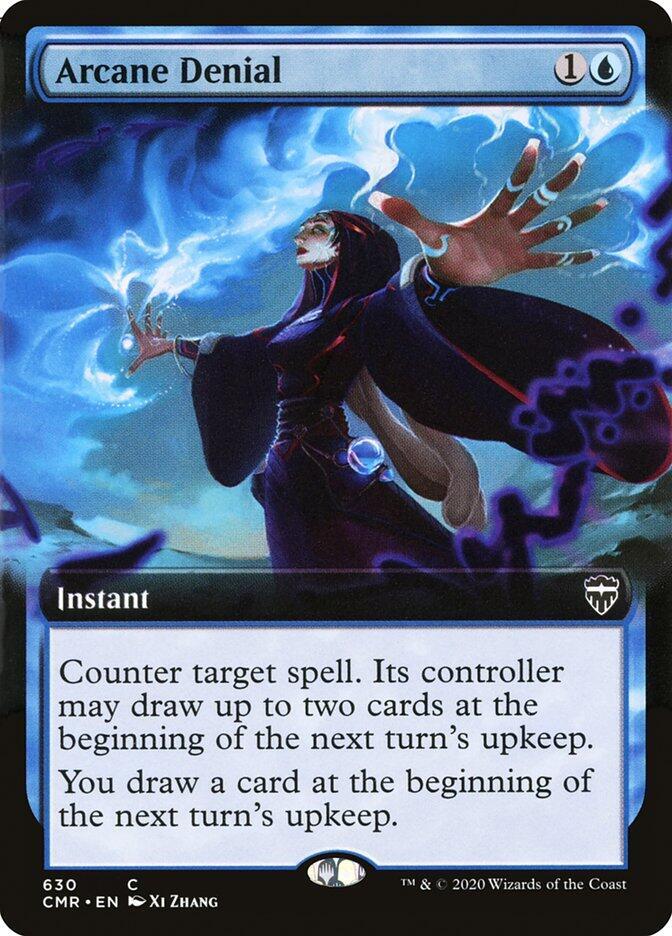 Arcane Denial Extended Art 630 (Commander Legends)  | Good Games Adelaide SA