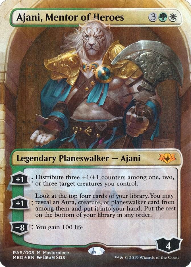 Ajani, Mentor of Heroes RA5 (Mythic Edition: Ravnica Allegiance)  - Foil | Good Games Adelaide SA