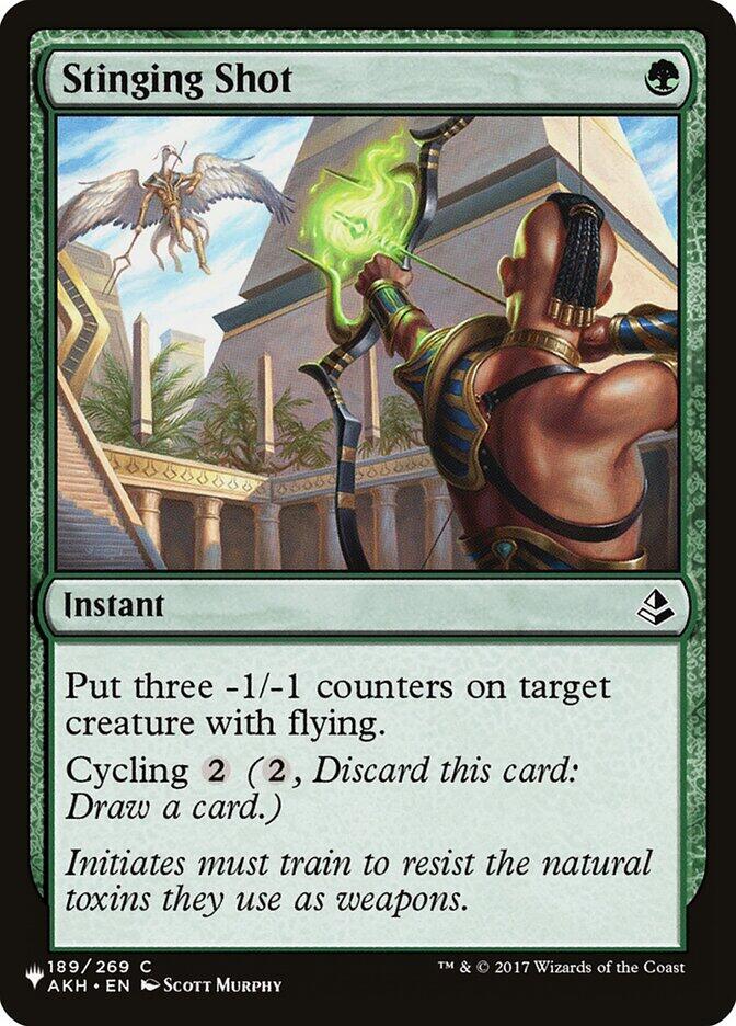Stinging Shot 189/269 (The List Reprints)  | Good Games Adelaide SA