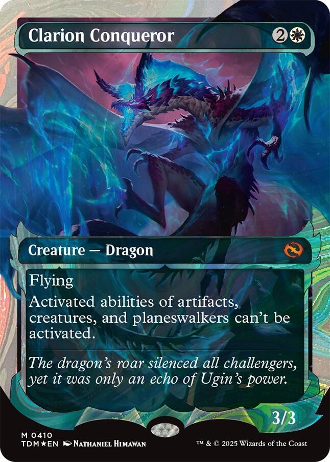Clarion Conqueror 410 (Tarkir: Dragonstorm)  - Foil | Good Games Adelaide SA