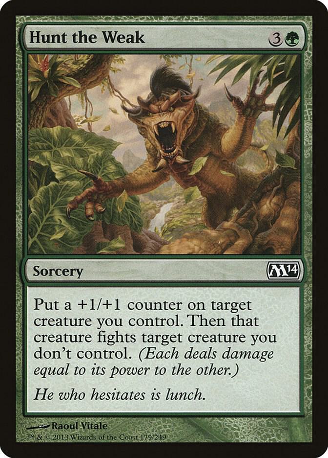 Hunt the Weak 179 (Magic 2014 (M14))  | Good Games Adelaide SA