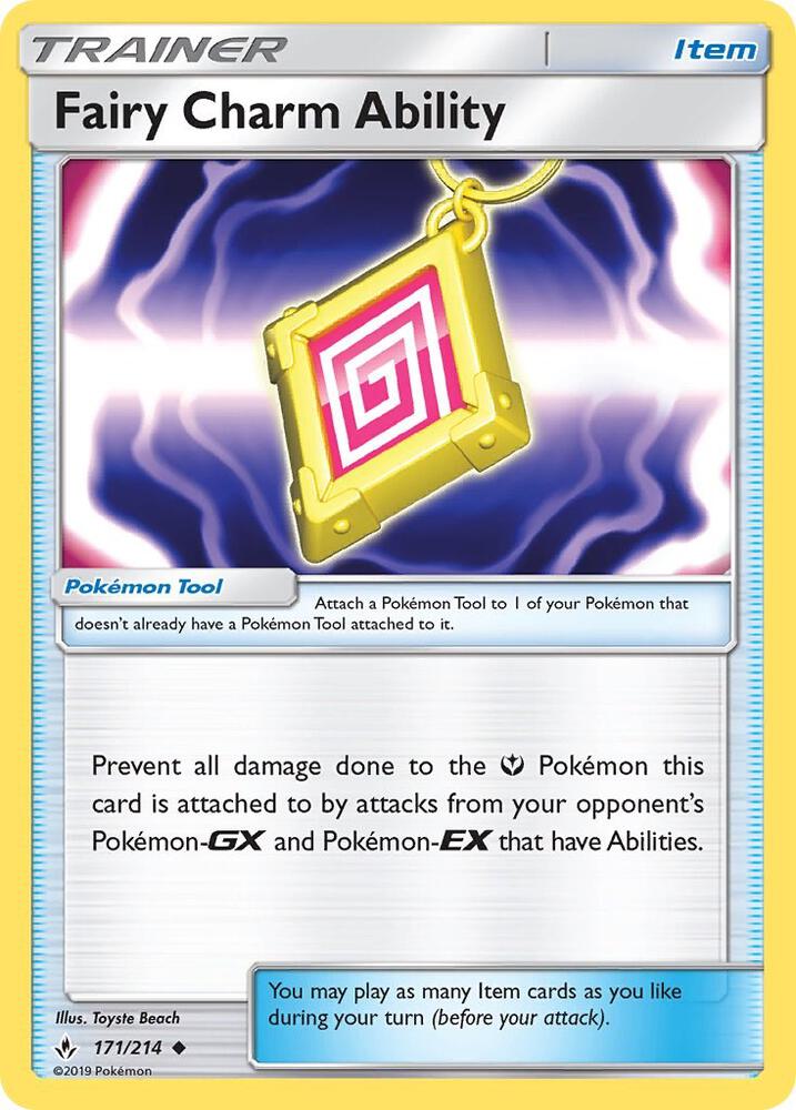 Fairy Charm Ability 171/214 (SM - Unbroken Bonds)  | Good Games Adelaide SA