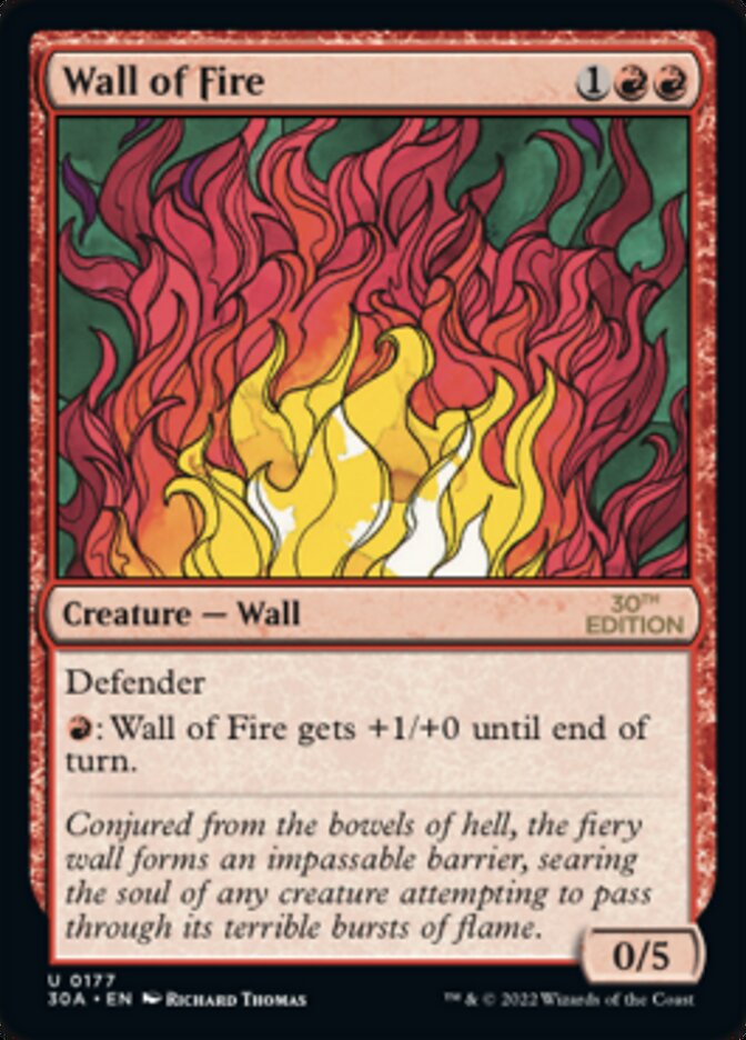 Wall of Fire [30th Anniversary Edition] | Good Games Adelaide SA