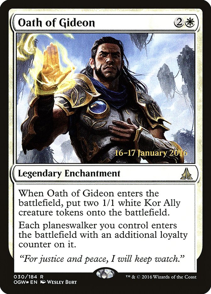 Oath of Gideon [Oath of the Gatewatch Promos] | Good Games Adelaide SA