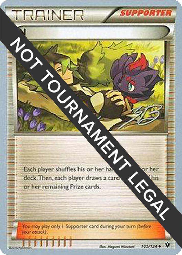 N 2017 Zachary Bokhari 105/124 (World Championship Decks)  | Good Games Adelaide SA