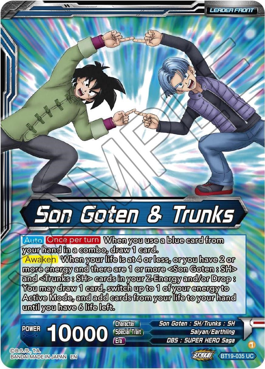 Son Goten & Trunks // Gotenks, Fusion Hiccup (BT19-035) [Fighter's Ambition] | Good Games Adelaide SA