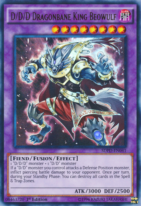 D/D/D Dragonbane King Beowulf [SDPD-EN041] Ultra Rare | Good Games Adelaide SA