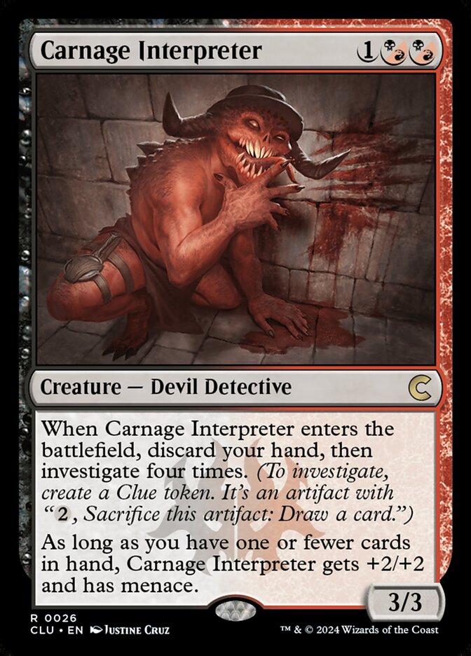 Carnage Interpreter 26 (Ravnica: Clue Edition)  | Good Games Adelaide SA