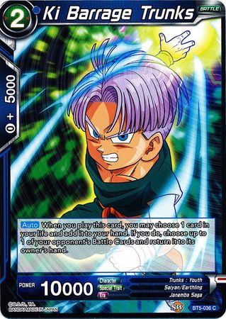 Ki Barrage Trunks (BT5-036) [Miraculous Revival] | Good Games Adelaide SA