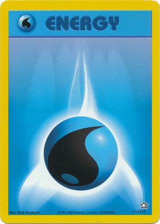 Water Energy (111/111) [Neo Genesis Unlimited] | Good Games Adelaide SA