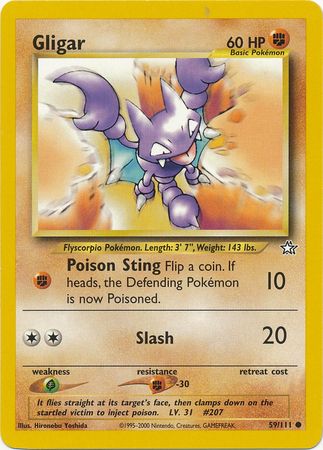 Gligar (59/111) [Neo Genesis Unlimited] | Good Games Adelaide SA