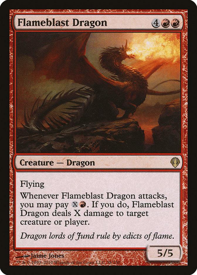 Flameblast Dragon [Archenemy] | Good Games Adelaide SA