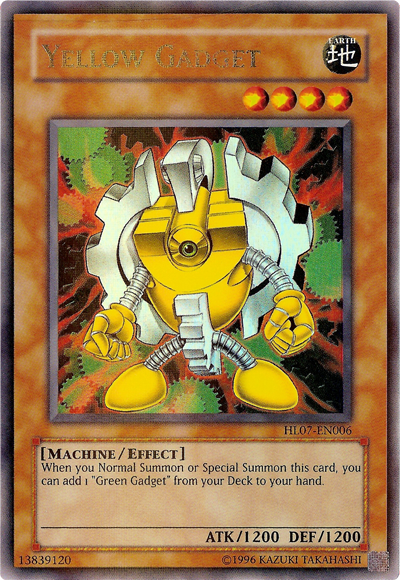 Yellow Gadget [HL07-EN006] Parallel Rare | Good Games Adelaide SA