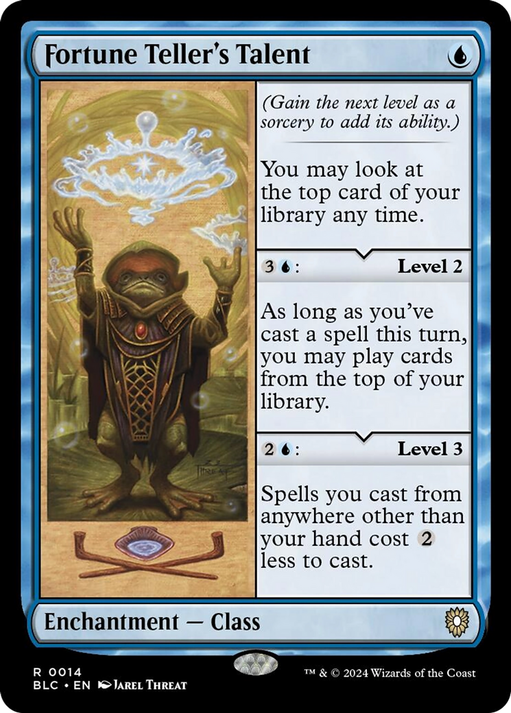 Fortune Teller's Talent [Bloomburrow Commander] | Good Games Adelaide SA