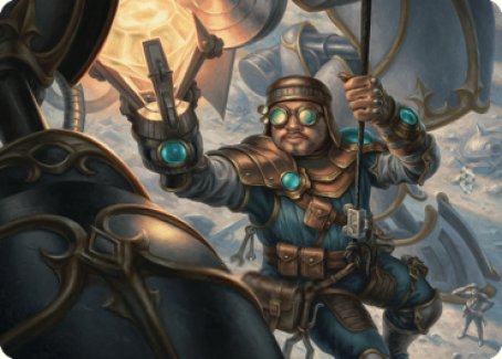 Powerstone Engineer Art Card [The Brothers' War Art Series] | Good Games Adelaide SA