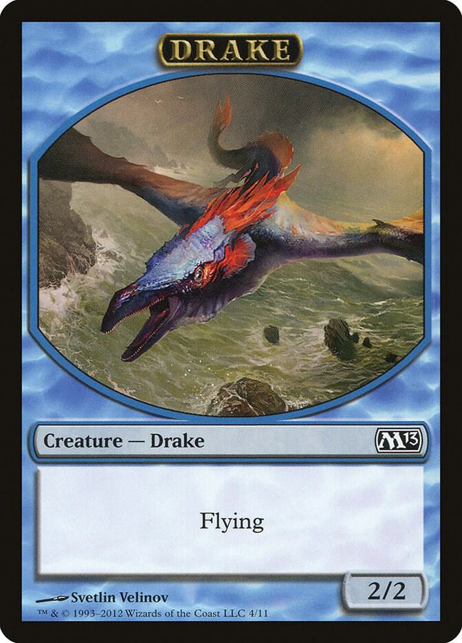 Drake Token 4 (Magic 2013 (M13))  | Good Games Adelaide SA