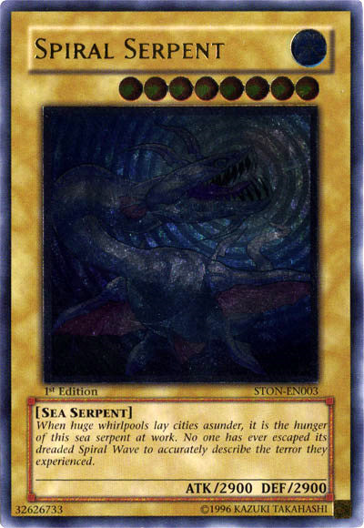 Spiral Serpent [STON-EN003] Ultimate Rare | Good Games Adelaide SA