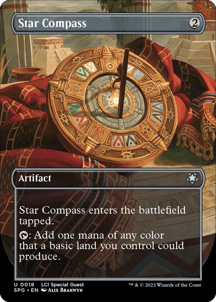 Star Compass 18 (Special Guests)  - Borderless Foil | Good Games Adelaide SA