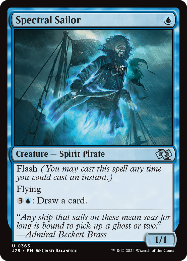 Spectral Sailor [Foundations Jumpstart] | Good Games Adelaide SA
