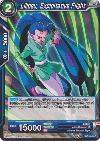 Lilibeu, Exploitative Flight [DB2-051] | Good Games Adelaide SA