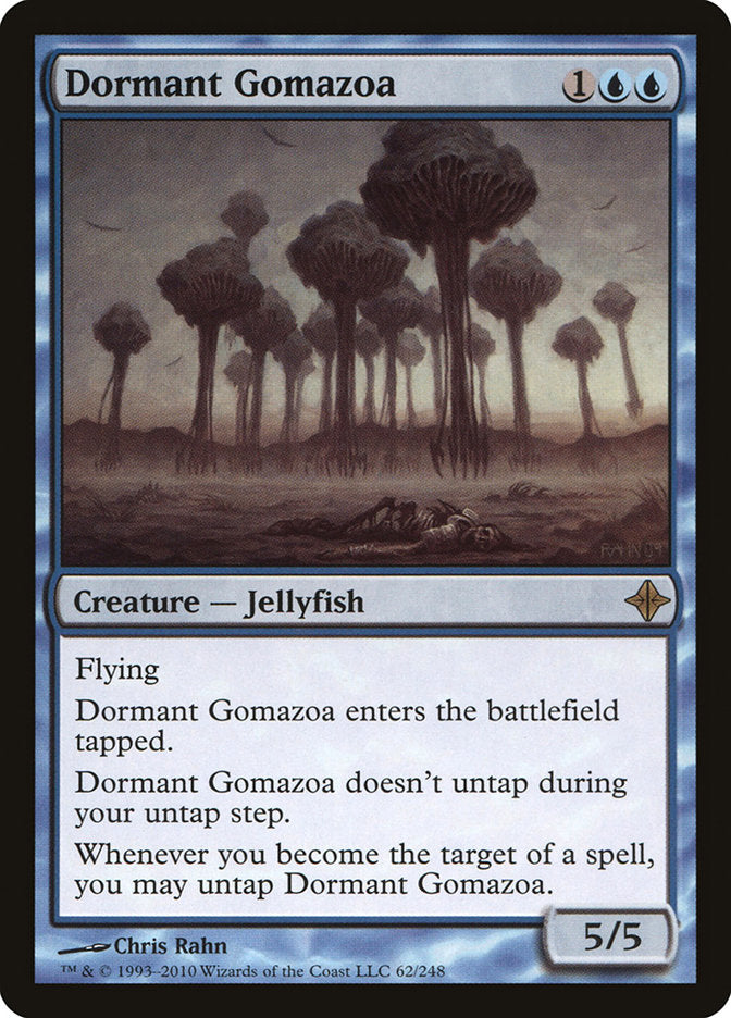 Dormant Gomazoa 62 (Rise of the Eldrazi)  - Foil | Good Games Adelaide SA