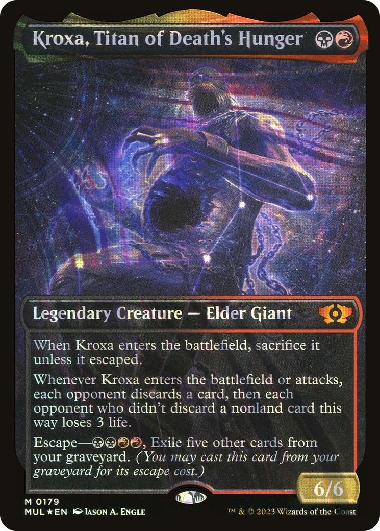 Kroxa, Titan of Death's Hunger (Halo Foil) [Multiverse Legends] | Good Games Adelaide SA