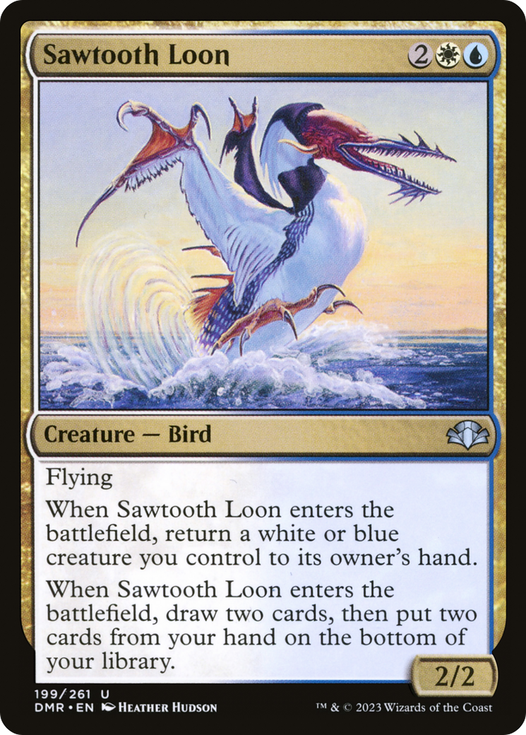 Sawtooth Loon [Dominaria Remastered] | Good Games Adelaide SA