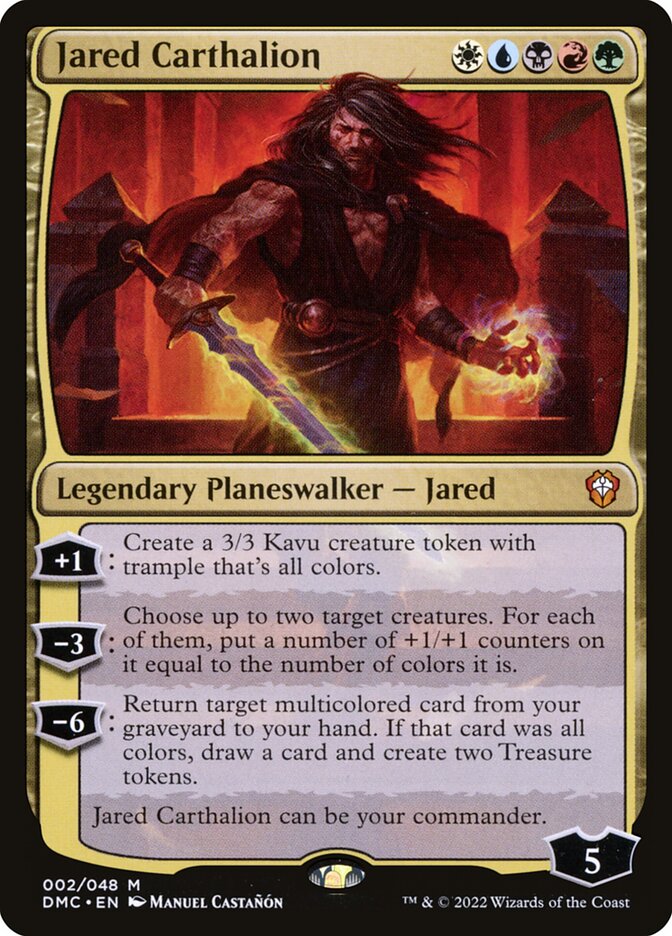 Jared Carthalion 2 (Commander: Dominaria United)  - Foil | Good Games Adelaide SA