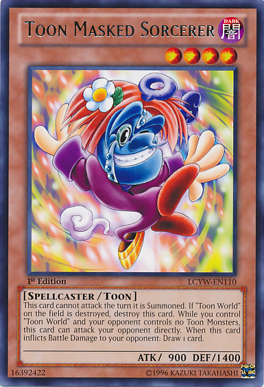 Toon Masked Sorcerer [LCYW-EN110] Rare | Good Games Adelaide SA