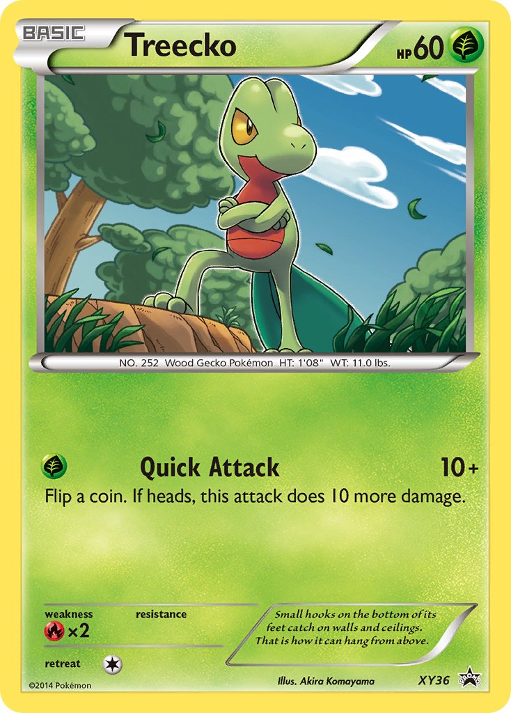 Treecko (XY36) [XY: Black Star Promos] | Good Games Adelaide SA